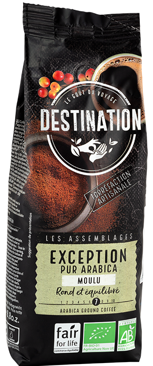 Moulu Bio Exception 100 % Arabica DC
