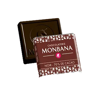 Monbana NAPOLITAINS NOIR - 200 PCS