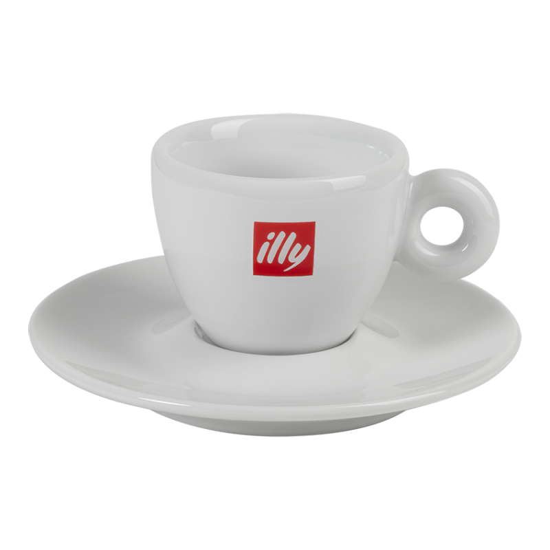 Illy Tasse et sous-tasse Espresso - 6cl - 1 PCE