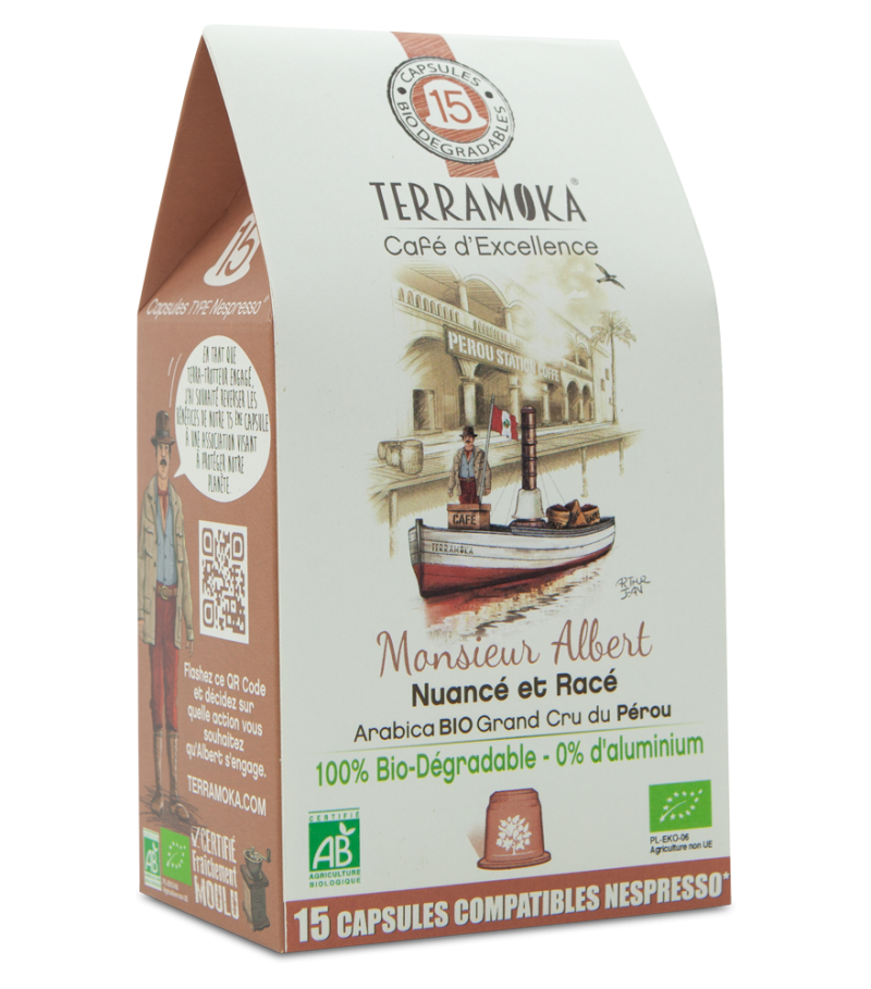 Capsules Bio Compatibles Nespresso © Albert