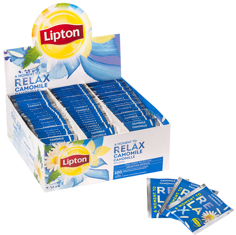 LIPTON RELAX INFUSION CAMOMILLE - 100 PCS